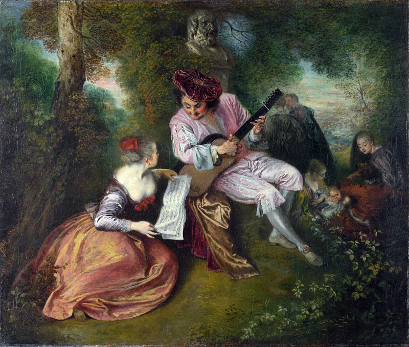Jean-Antoine Watteau – The Scale of Love, Part 4 National Gallery UK