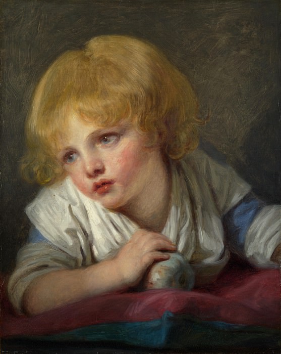Жан-Батист Грёз – Ребенок с яблоком, Часть 4 Национальная галерея