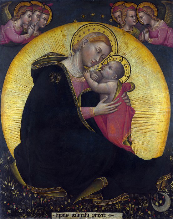 Lippo di Dalmasio – The Madonna of Humility, Part 4 National Gallery UK