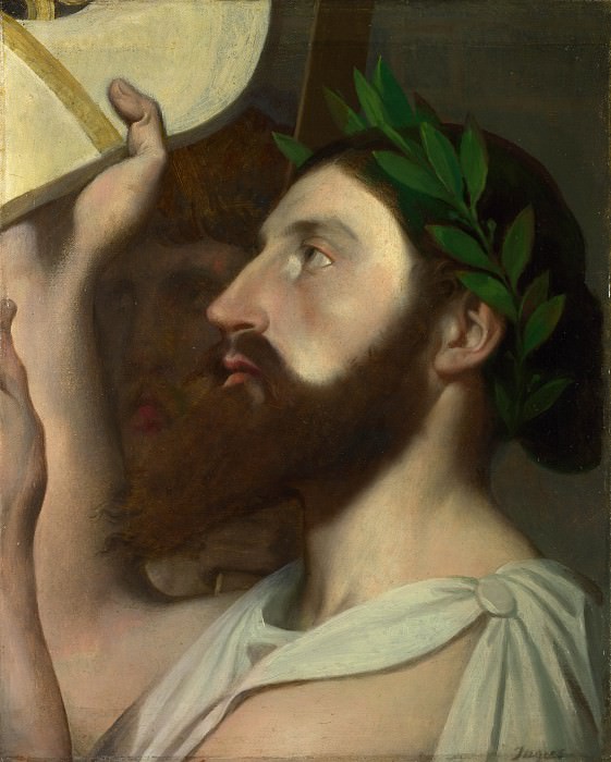 Jean-Auguste Dominique Ingres – Pindar and Ictinus, Part 4 National Gallery UK