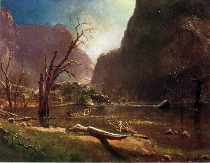 Bierstadt Albert Hatch Valley California, Albert Bierstadt