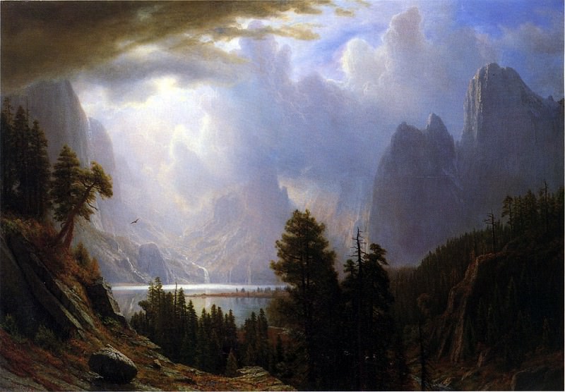Bierstadt Albert Landscape, Albert Bierstadt