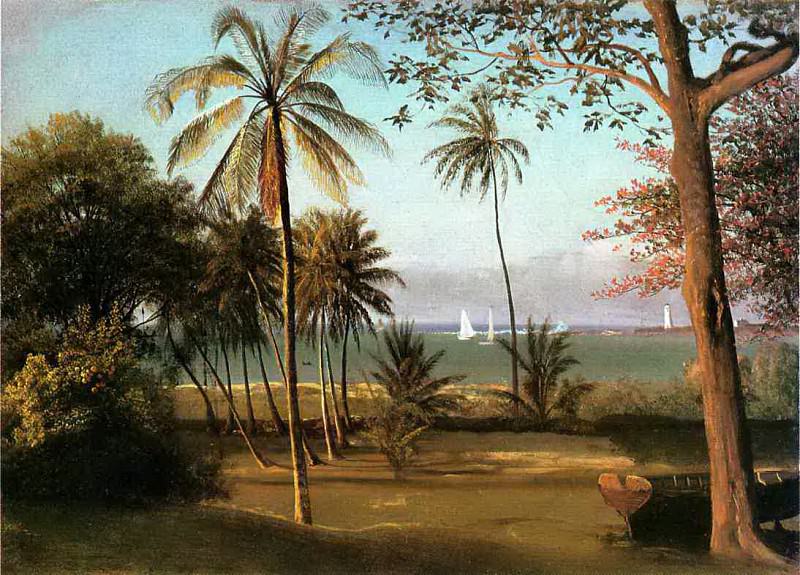 Bierstadt Albert Florida Scene, Albert Bierstadt
