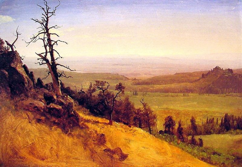 Bierstadt Albert Nebraska Wasatch Mountains, Albert Bierstadt