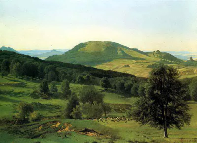 Bierstadt Albert Hill and Dale, Albert Bierstadt