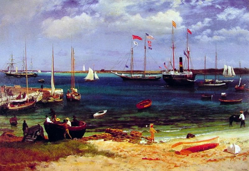 Nassau Harbor After 1877, Albert Bierstadt
