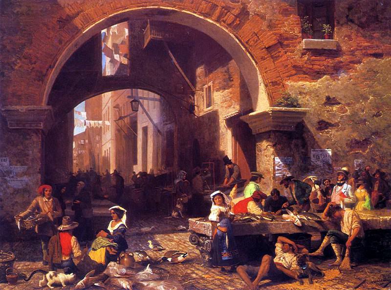 Bierstadt Albert The Portico of Octavia, Albert Bierstadt