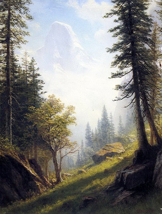 Bierstadt Albert Among the Bernese Alps, Albert Bierstadt