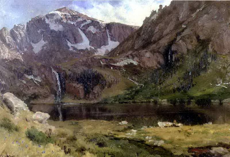 Bierstadt Albert Mountain Lake, Albert Bierstadt