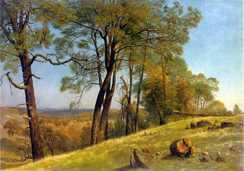 Bierstadt Albert Landscape Rockland County California, Albert Bierstadt