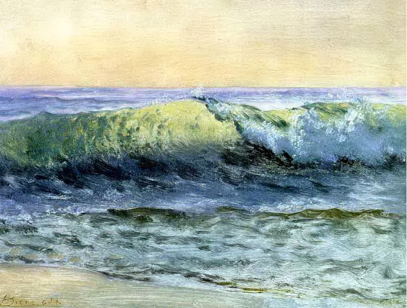 Bierstadt Albert The Wave, Albert Bierstadt