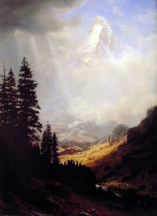 The Matterhorn, Albert Bierstadt