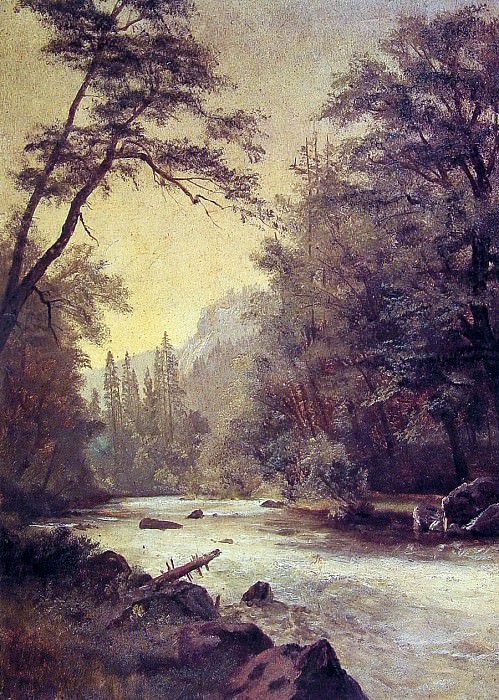 Lower Yosemite Valley, Albert Bierstadt