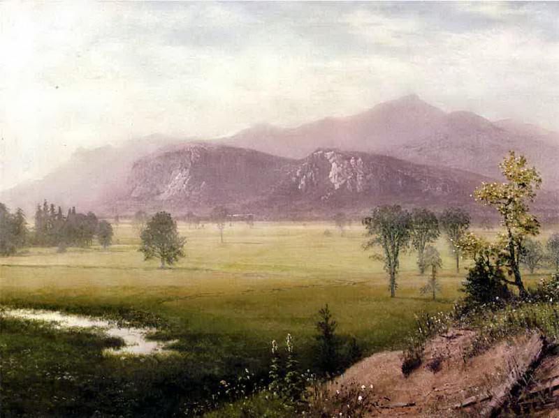 Bierstadt Albert Conway Meadows New Hampshire, Albert Bierstadt