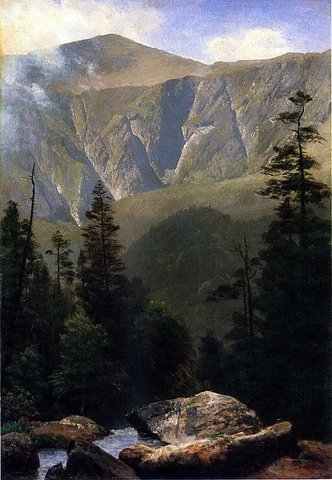 Bierstadt Albert Mountainous Landscape, Albert Bierstadt