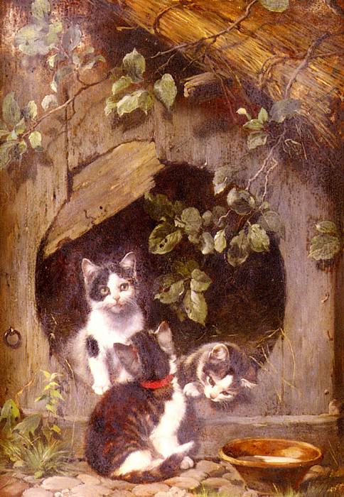 Адам, Юлиус – Шаловливые котята, Немецкие художники