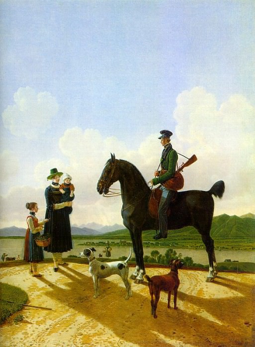 Вильгельм фон Кобелл 1, Немецкие художники