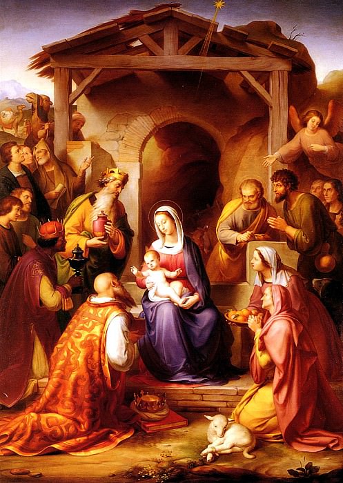 Франц фон Роден – Рождение Христа, Немецкие художники