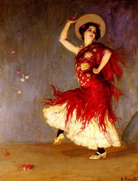 Kampf Arthur A Flamenco Dancer, German artists