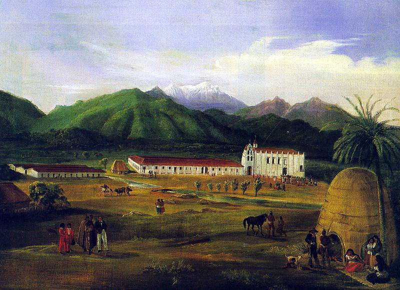 Deppe, Ferdinand San Gabriel Mission, 1832, German artists
