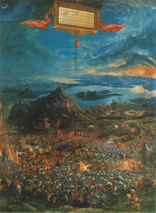 The Battle of Alexander WGA, German artists