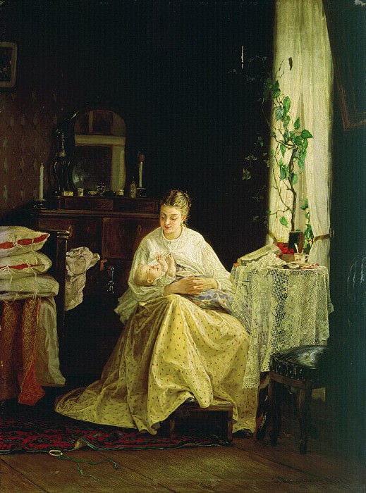 Motherhood, Vasily Maksimov