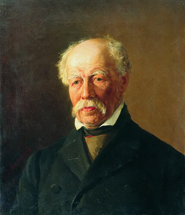 Male portrait, Vasily Maksimov