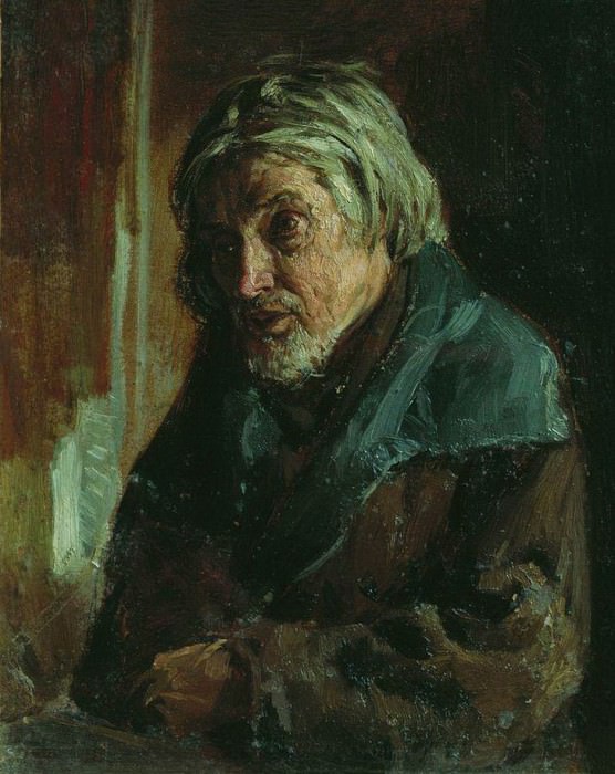 Old peasant, Vasily Maksimov