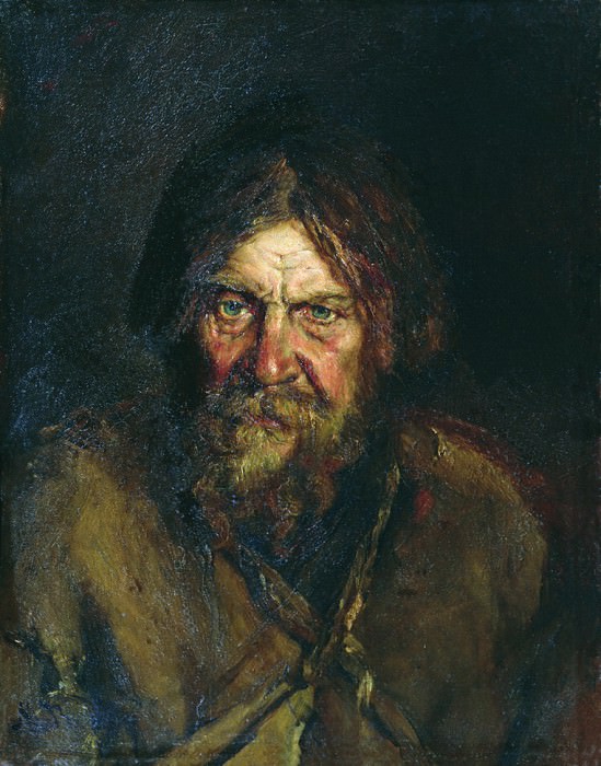 Head of peasant, Vasily Maksimov