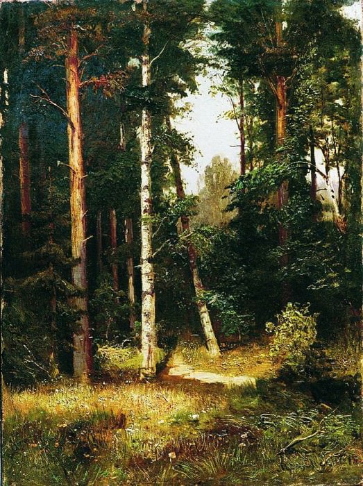 Path in the forest, Arseny Meshersky