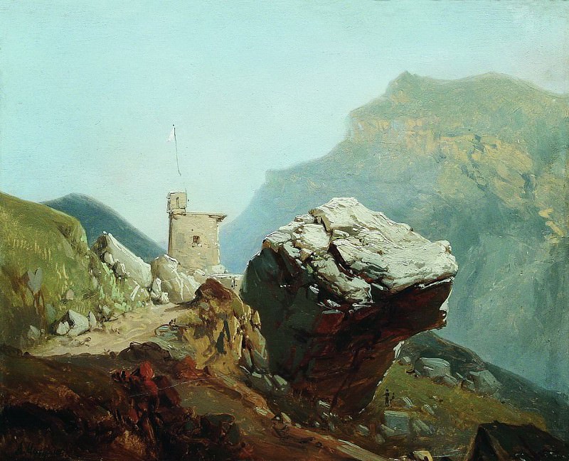 Fortress in the mountains, Arseny Meshersky