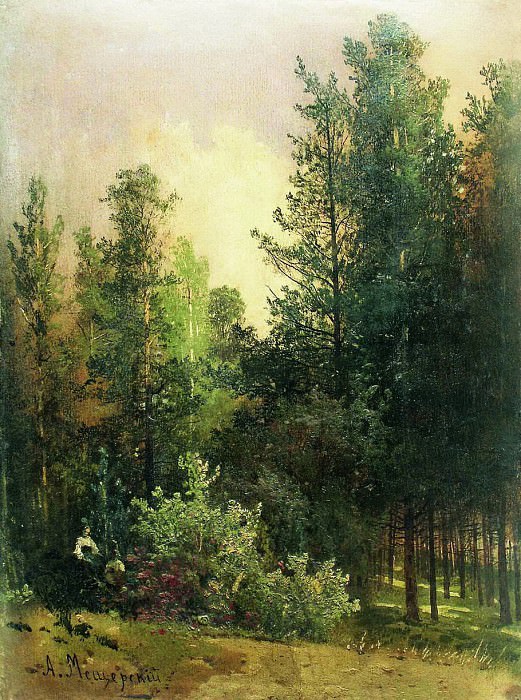 Day in the forest, Arseny Meshersky