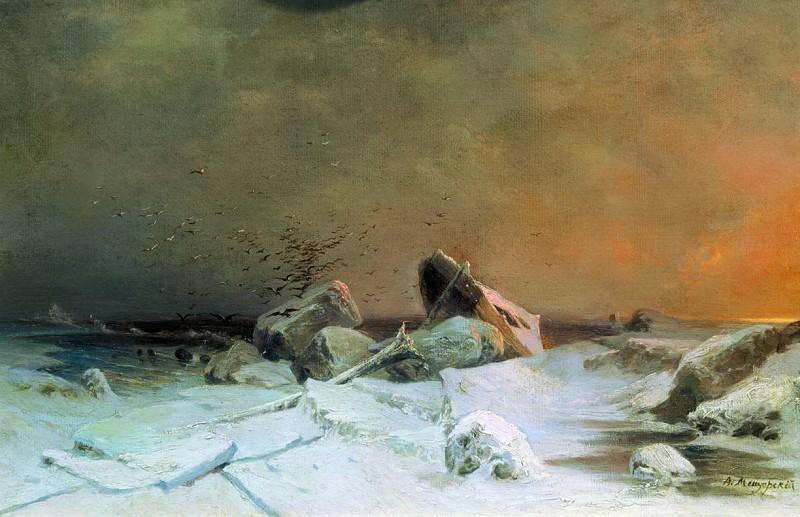 Floating ice, Arseny Meshersky