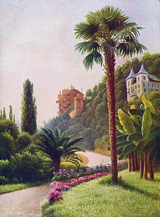 View from palm tree, Gavriil Kondratenko