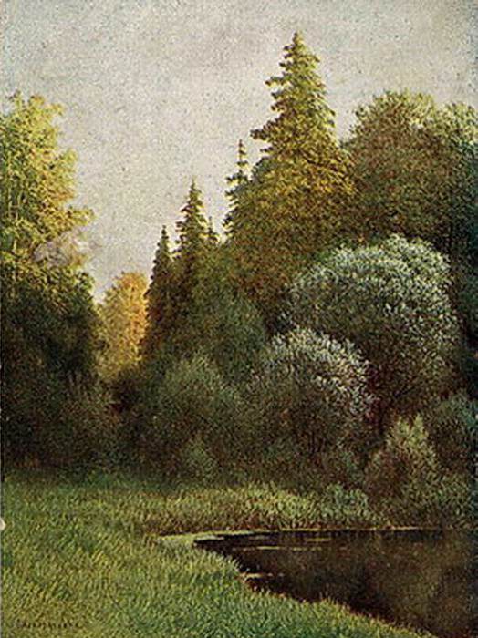 Moscow region forest Spring, Gavriil Kondratenko