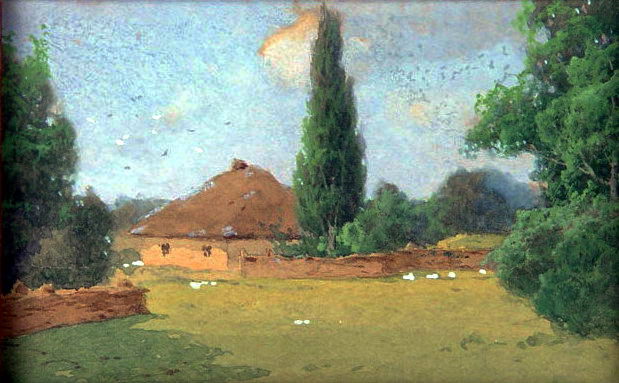 Ukrainian hut, Gavriil Kondratenko