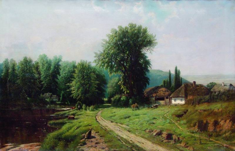 Rural landscape, Gavriil Kondratenko