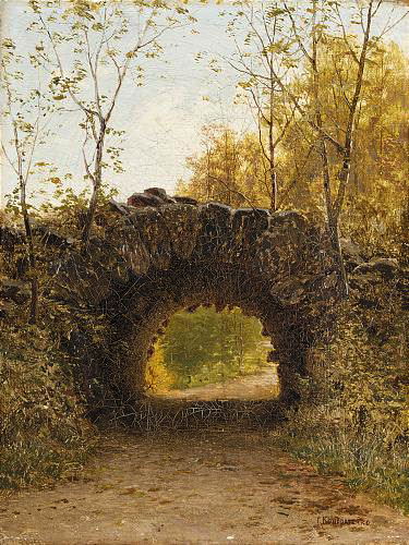 Old stone bridge, Gelos, Gavriil Kondratenko