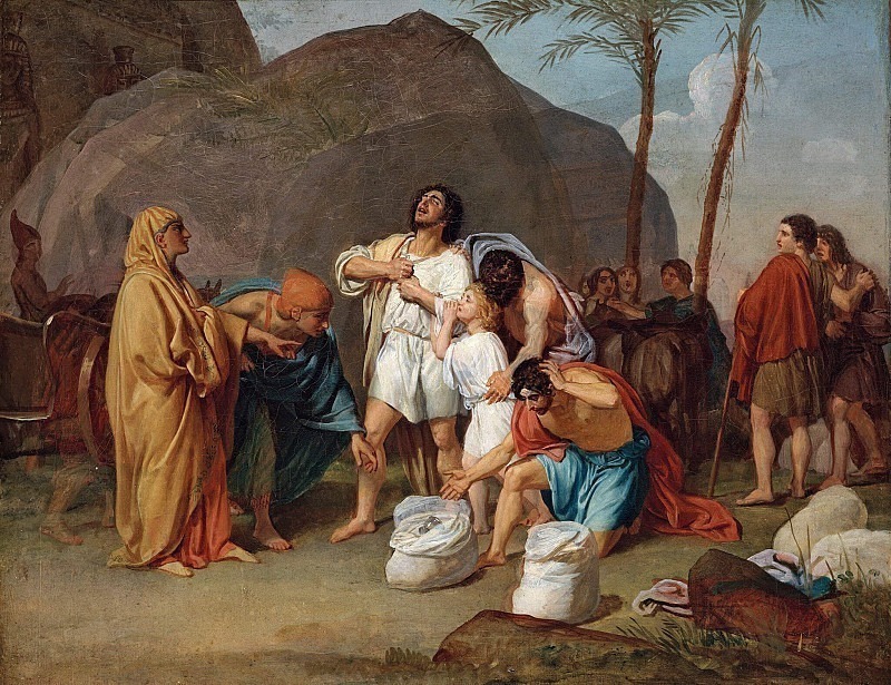 Joseph’s brothers find a bowl in Benjamin’s bag
