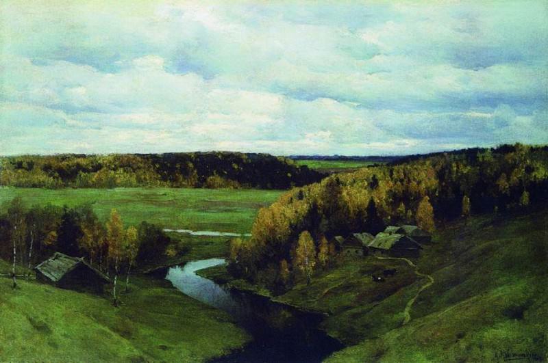 Golden autumn, Konstantin Kryzhitsky