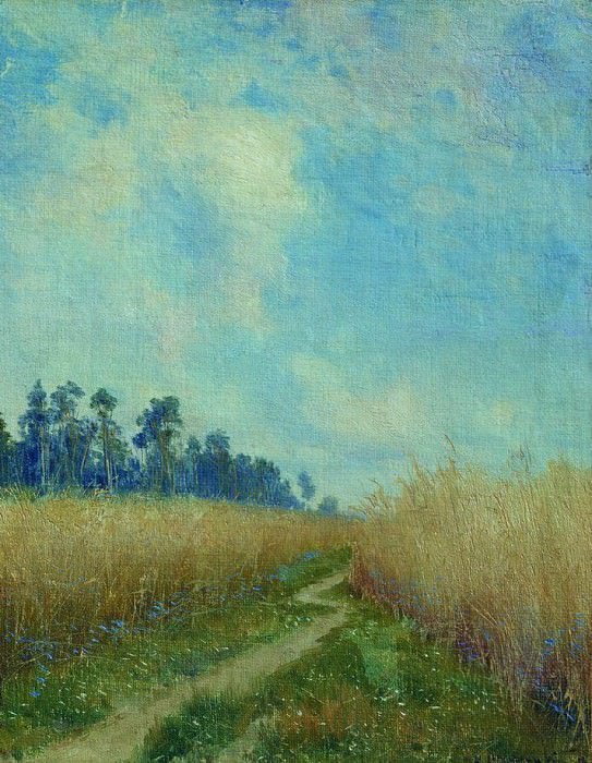 Path in rye, Konstantin Kryzhitsky