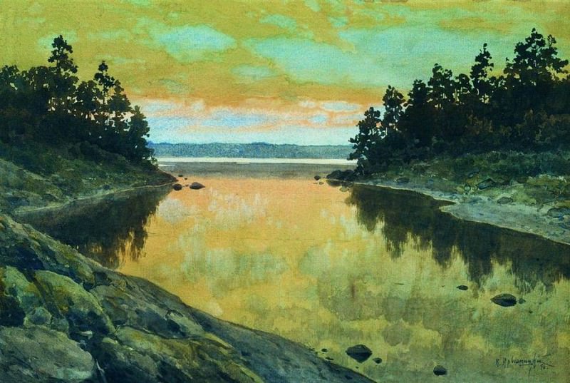 River, Konstantin Kryzhitsky