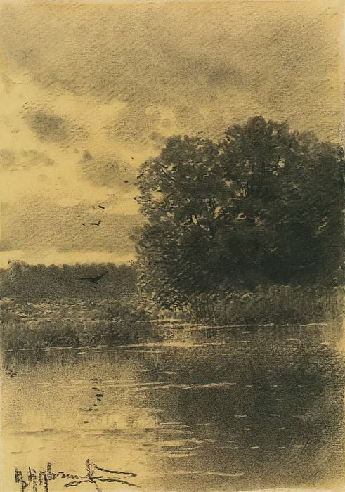 Pond, Konstantin Kryzhitsky
