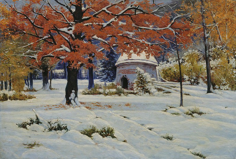 Early snow, Konstantin Kryzhitsky