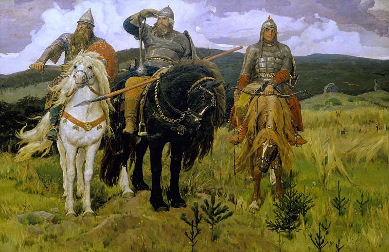 Warrior Knights, Viktor Vasnetsov