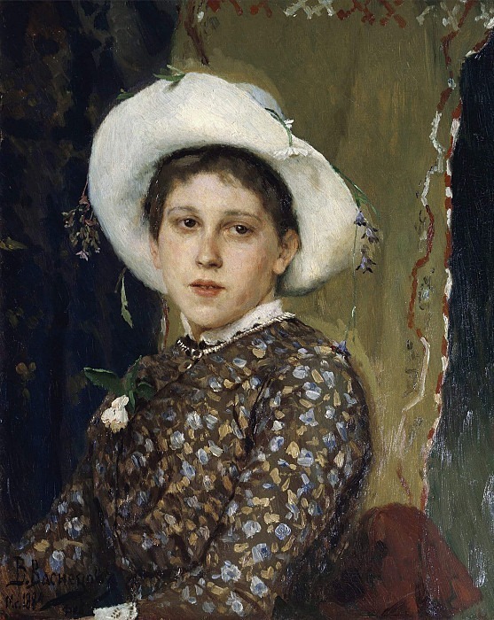 Portrait of T.A. Mamontova