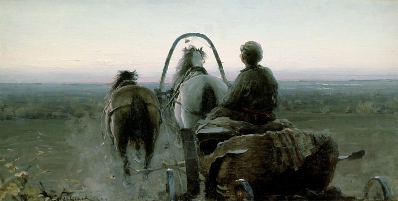 Arkhipov, Abram Efimovich -- The Return Journey, 1896
