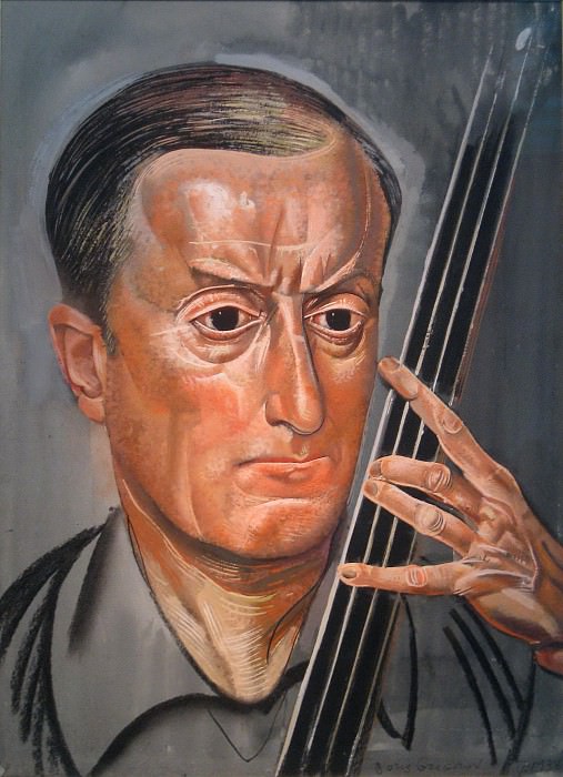 Портрет виолончелиста, Борис Дмитриевич Григорьев