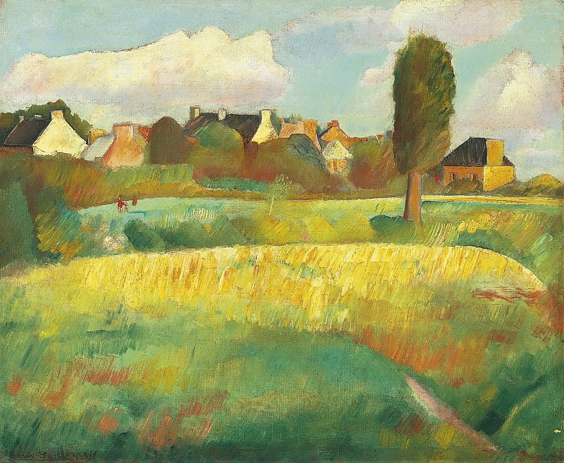 Landscape in Brittany, Boris Grigoriev