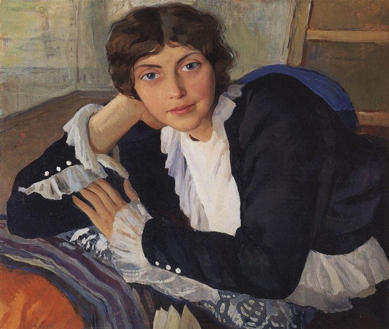 Portrait of Lola Braz, Zinaida Serebryakova
